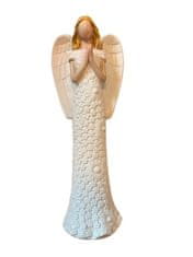 Dekorace Dívka anděl stojící 11cm