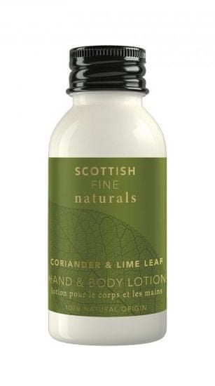 The Scottish Fine Soaps The Scottish Fine naturals hand & body cream Coriander & Lime leaf 38ml krém na ruce a tělo s koriandrem