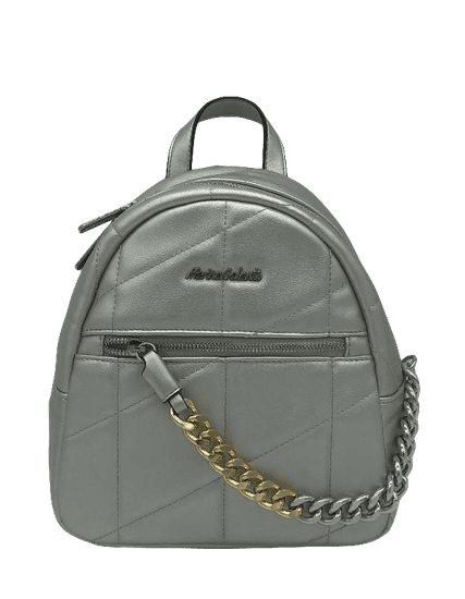 Marina Galanti backpack Michaela – stříbrná