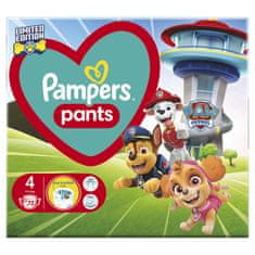 Pampers Pleny kalhotkové Active Baby Pants Paw Patrol vel. 4 (9-15 kg) 72 ks