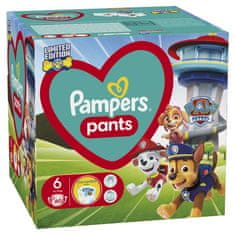 Pampers Pleny kalhotkové Active Baby Pants Paw Patrol vel. 6 (14-19 kg) 60 ks