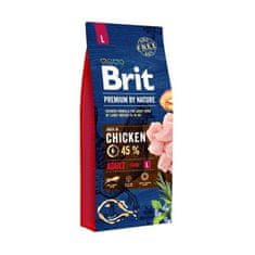 Brit Adult Large Chicken granule pro dospělé psy velkých plemen 15 kg