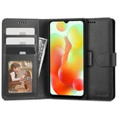 Tech-protect Wallet knížkové pouzdro na Xiaomi Redmi 12C, černé