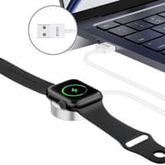 Tech-protect Ultraboost USB magnetická nabíječka na Apple Watch 1.2m, bíla