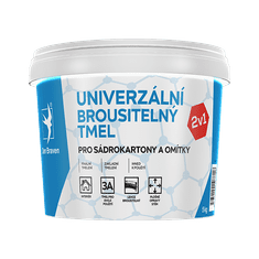 Den Braven Univerzální brousitelný tmel 14 kg kbelík bílá