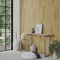 shumee Nástěnné panely vzhled dřeva hnědé PVC 4,12 m²