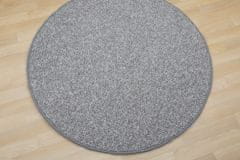 Vopi Kusový koberec Wellington šedý kruh 57x57 (průměr) kruh