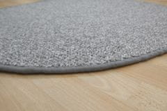 Vopi Kusový koberec Wellington šedý kruh 57x57 (průměr) kruh