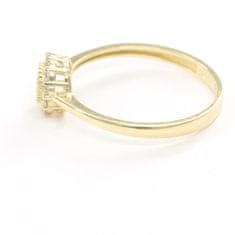 Pattic Zlatý prsten AU 585/000 1,5 g CA102901Y-56