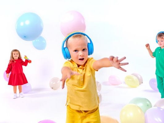  detské pekné slúchadlá gogen vrtuľka z déčka super zvuk obmedzená hlasitosť krásny dizajn mikrofón pre handsfree