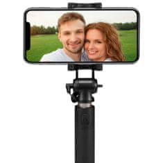Spigen Selfie Tyč S540W bezdrátová Selfie Stick Tripod Black