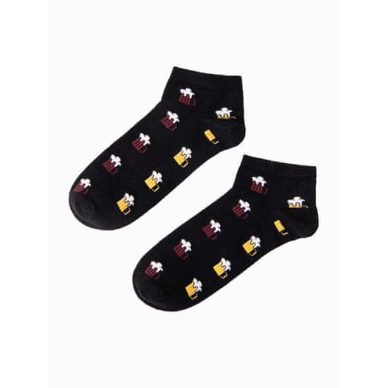 OMBRE Pánské ponožky V24 U177-2 černé MDN121568