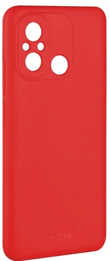Levně FIXED Zadní pogumovaný kryt Story pro Xiaomi Redmi 12C FIXST-1088-RD, červený - rozbaleno