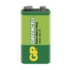 GP Baterie GREENCELL 9V 6F22 1SH, fólie