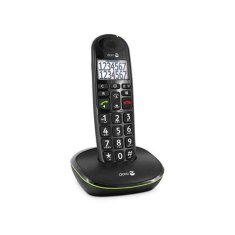 Doro PhoneEasy 110 bezdrátový pevný telefon, Černá