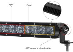 HADEX Pracovní světlo LED rampa 30" 10-30V/150W, 5D, 79cm