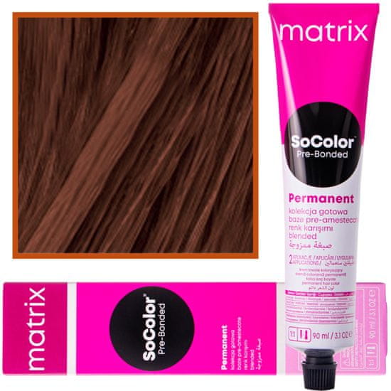 Matrix So Color PreBond 5C - profesionální permanentní barva, Efekt hloubkové péče prodlužuje intenzitu barvy, 90ml