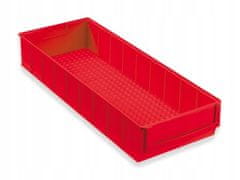 Allit ShelfBox 500 B policový kontejner | Červené