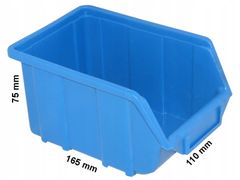 PATROL Úložný kontejner - Ecobox malý | Modrý