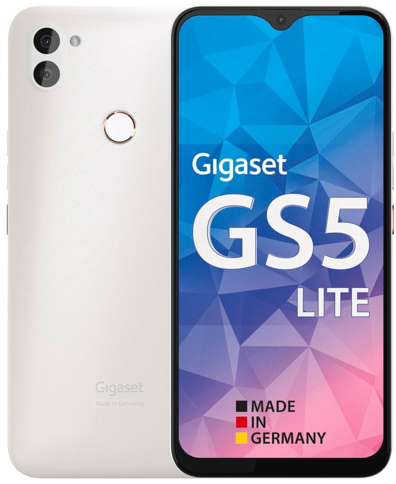 Levně Gigaset GS5 Lite, 4GB/64GB, Pearl White