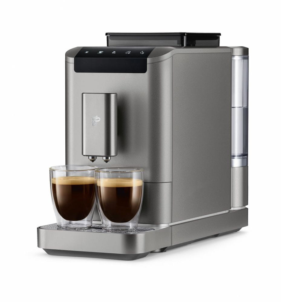 Levně Tchibo automatický kávovar Esperto Caffé 2.0 Titanium Silver