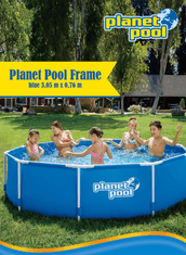 Planet Pool Bazén Planet Pool FRAME modrý - 305 x 76 cm