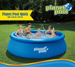Planet Pool Bazén Planet Pool QUICK modrý - 366 x 91 cm