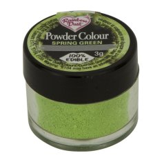 Rainbow Dust RD Prachová barva zelená Rainbow - Spring Green - 1-5g