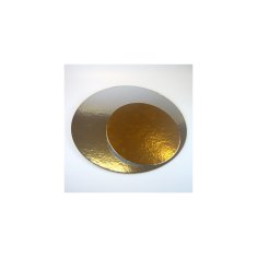 FunCakes Kulatá podložka pod dort zlatá / stříbrná 30cm - 100ks
