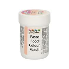FunCakes FunColours peach - gelová barva - broskvová - kalíšek -30g