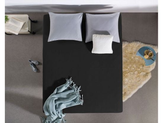 Dreamhouse Bedding Prostěradlo Jersey černá 80/100 x 200