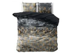 Dreamhouse Bedding Bavlněné povlečení Velvet, Mente Grey 140x220, 60x70 cm