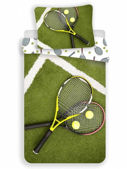Jerry Fabrics  Povlečení fototisk Tenis 140x200, 70x90 cm