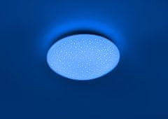 PAUL NEUHAUS PAUL NEUHAUS LED stropní svítidlo, hvězdné nebe, průměr 26cm RGB plus 3000K LD 14241-16