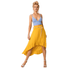 Och Bella Dámská sukně ALICIA žlutá TW-SD-BI-81816.13_351342 M