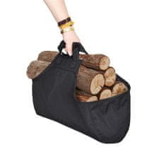 FIREWOOD Bag Taška na dřevo černá V2