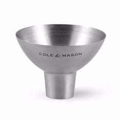 Cole Mason Trychtýřek pro plnění mlýnků na sůl a pepř, nerezová ocel, 47 mm