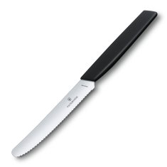 Victorinox Nůž na rajčata Swiss Modern, 11cm, černý