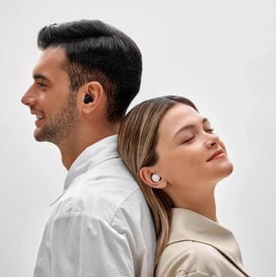  moderní bluetooth sluchátka 1more comfobuds dynamické měniče špičkový zvuk anc technologie úprava zvuku v aplikaci handsfree