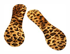 MODOM Gelové vložky dámské s vrstvou mikrovlákna leopard
