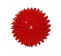 MODOM Masážní míček ježek 8 cm - červený