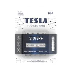Tesla Batteries TESLA AAA SILVER+ Alkaline 4 ks blistr LR03 NEW