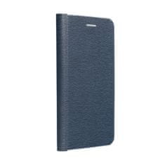 FORCELL Pouzdro / obal na Samsung Galaxy A34 5G modrý - knížkový Luna Carbon