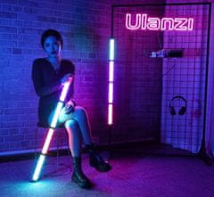 ULANZI LED lampa, trubice + MAGNET / Ulanzi VL110 RGB ICE LIGHT