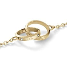 Daniel Wellington Krásný pozlacený náhrdelník s krystaly Classic Lumine DW00400353