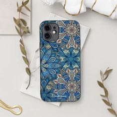 Mobiwear Prémiový lesklý kryt Glossy na mobil Samsung Galaxy S24 Plus - G038G - Modré mandala květy