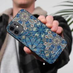 Mobiwear Prémiový lesklý kryt Glossy na mobil Samsung Galaxy A15 / A15 5G - G038G - Modré mandala květy