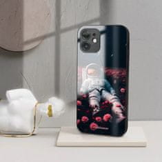 Mobiwear Prémiový lesklý kryt Glossy na mobil Samsung Galaxy A15 / A15 5G - G002G Astronaut v růžích