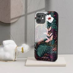 Mobiwear Prémiový lesklý kryt Glossy na mobil Samsung Galaxy S24 - G043G - Temná flóra