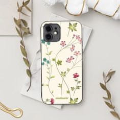 Mobiwear Prémiový lesklý kryt Glossy na mobil Samsung Galaxy S24 Plus - G035G - Tenké rostlinky s květy